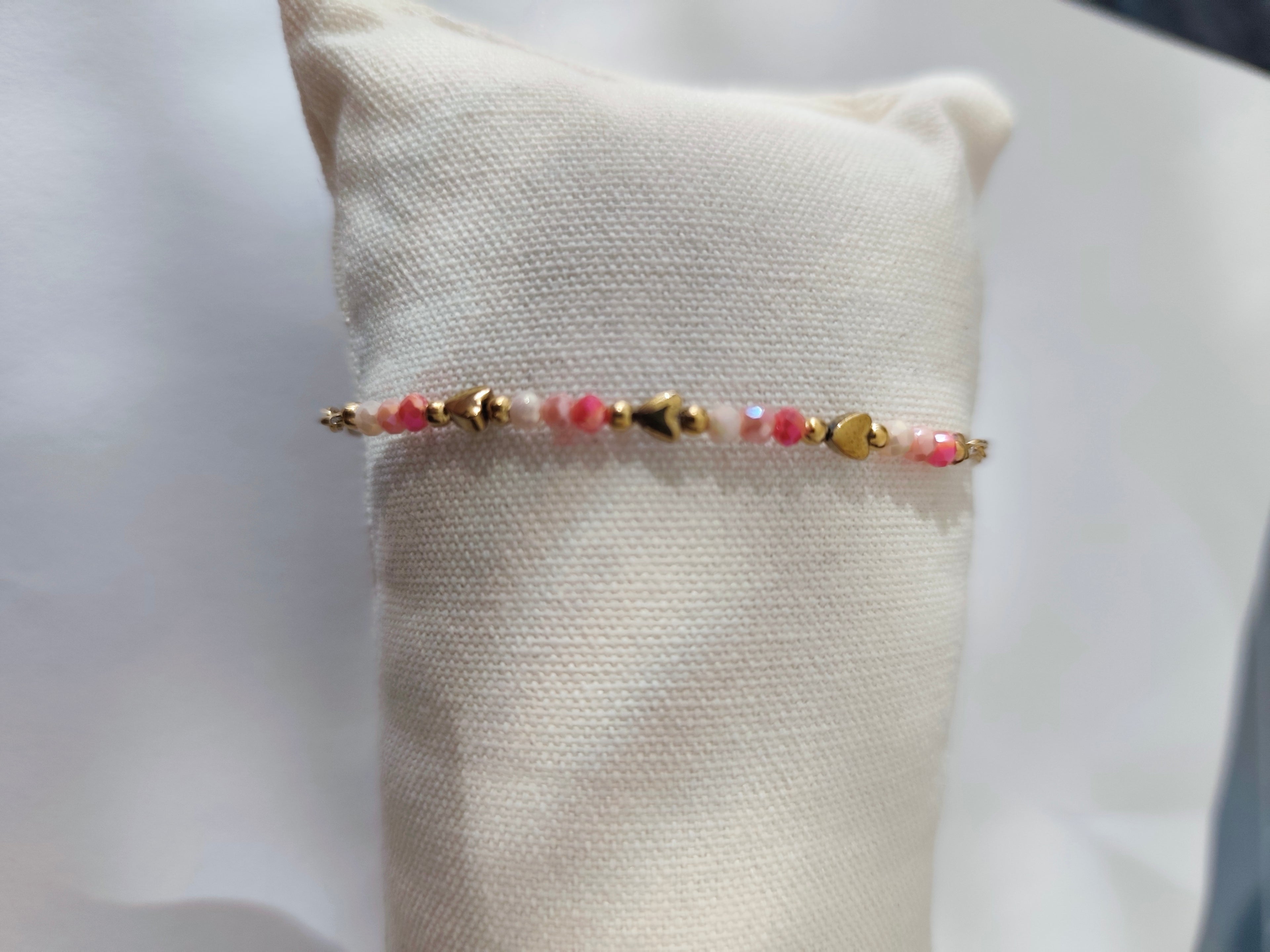 Pulseira em aço dourado criança